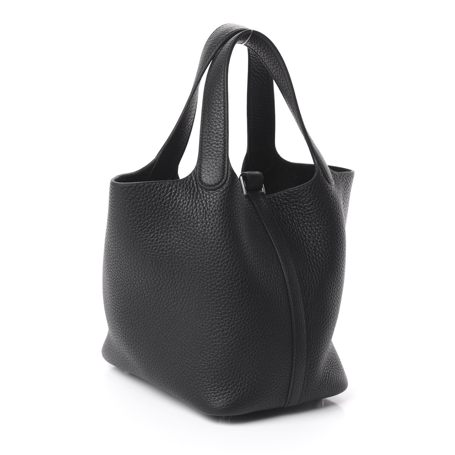 Hermes Taurillon Clemence Picotin Lock 18 PM Black 2 of 9