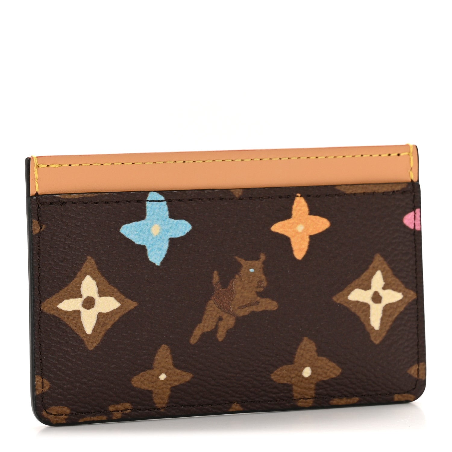 Louis Vuitton Monogram Craggy Card Holder Chocolate 3 of 7