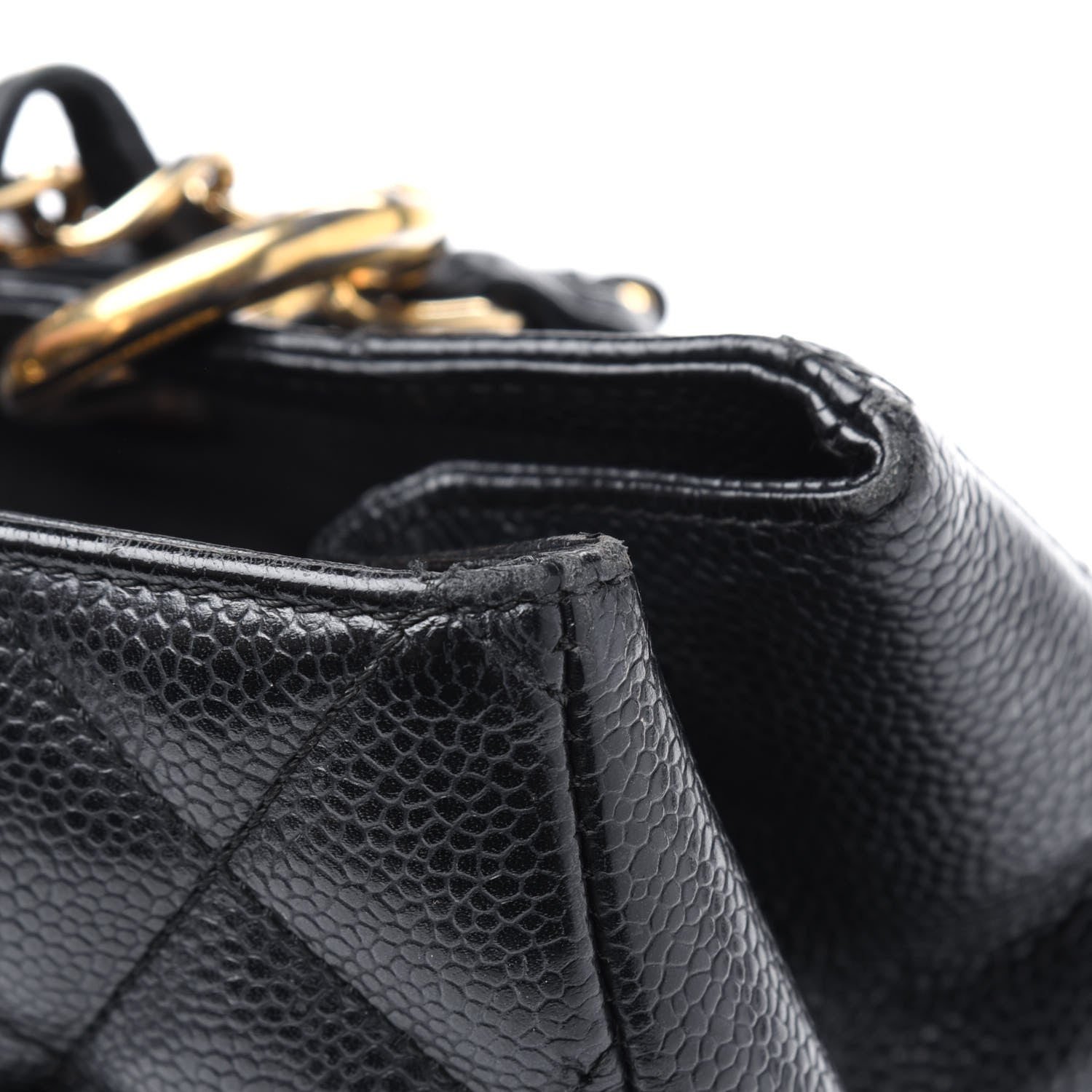 Chanel Caviar Quilted Grand Shopping Tote GST Black 22 of 28