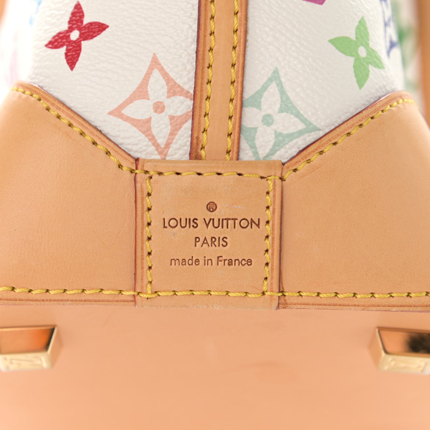 Monogram Multicolor Sharleen MM White