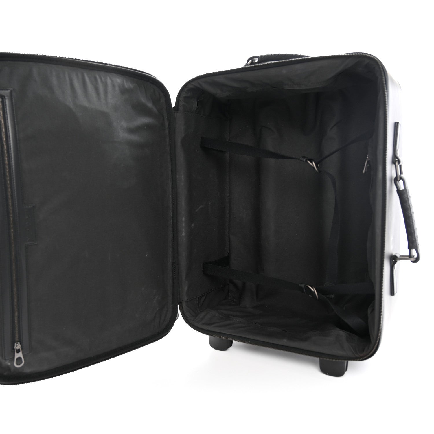 Bottega Veneta Nappa Intrecciato Trolley VN Black 4 of 14