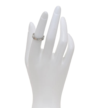 Cartier 18K White Gold Diamond .23ct LOVE Solitaire Engagement Ring 51 5.75 2 of 5