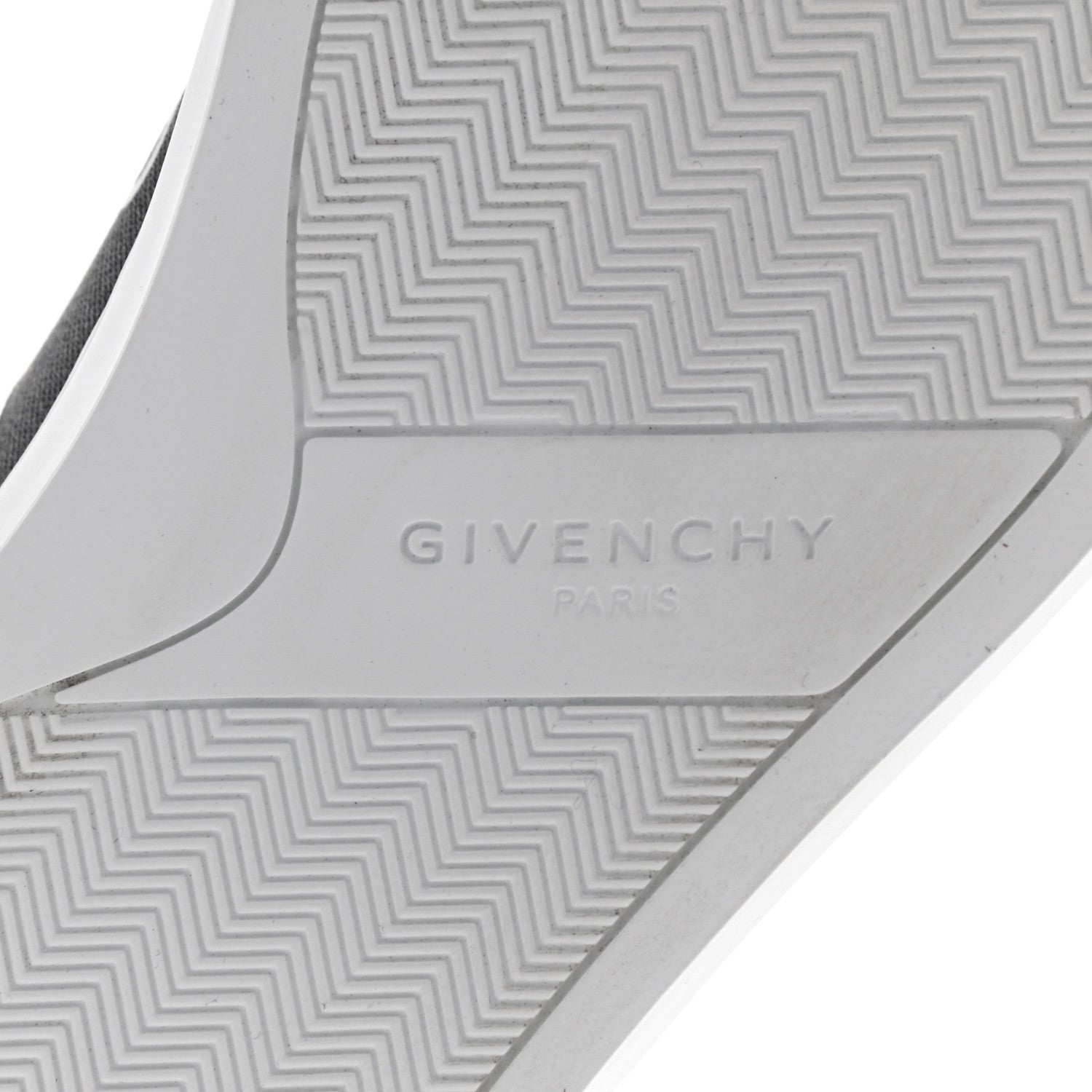 Givenchy Calfskin Band Logo Womens Urban Street Sneakers 36.5 Silvery 6 of 10