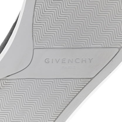 Givenchy Calfskin Band Logo Womens Urban Street Sneakers 36.5 Silvery 6 of 10