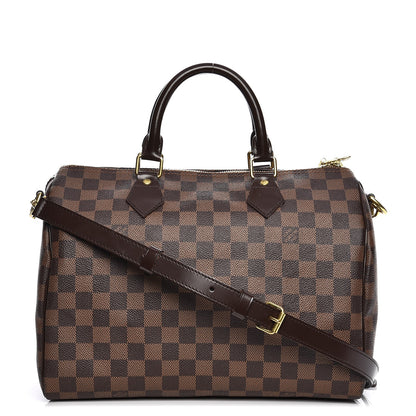 Louis Vuitton Damier Ebene Speedy Bandouliere 30 1 of 15