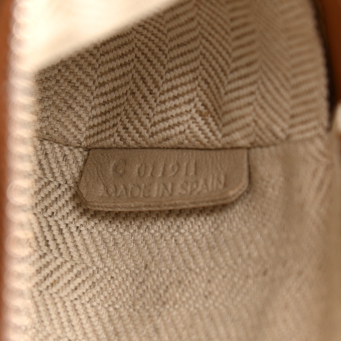 Calfskin Mini Puzzle Bag Tan
