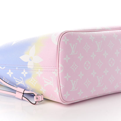 Louis Vuitton Monogram Escale Neverfull MM Pastel 9 of 11