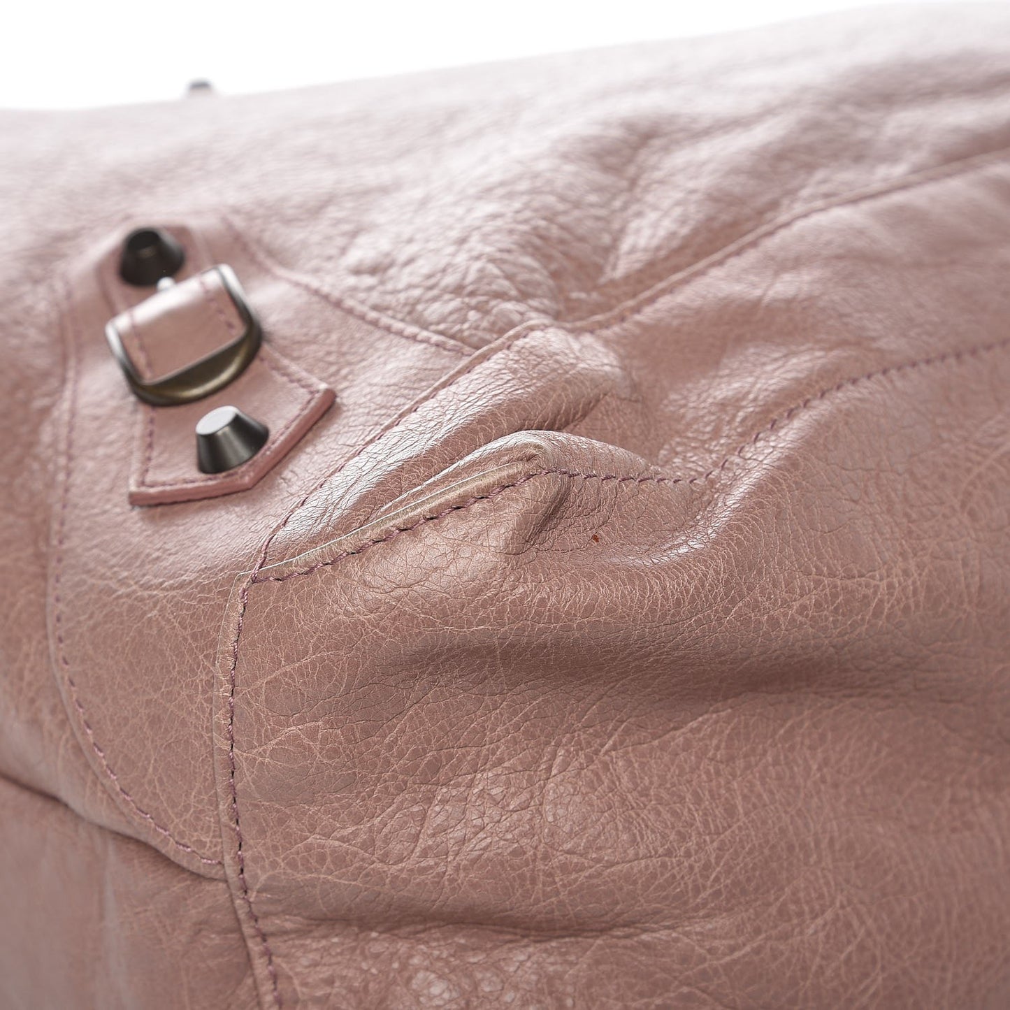 Agneau Classic Hardware Day Hobo Parme
