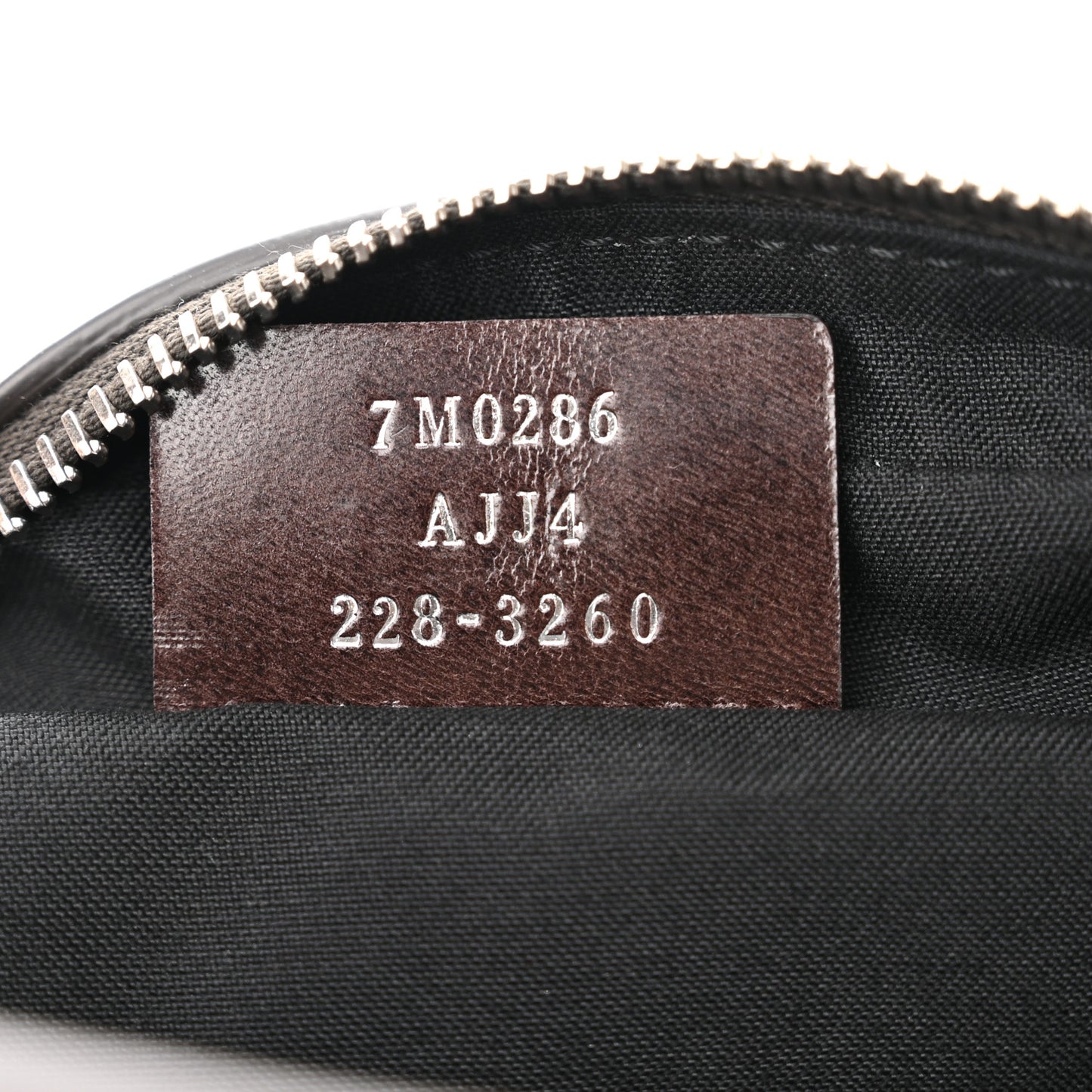 Shiny Glazed Fabric Vitello Cover FF 1974 Logo Medium Camera Case Tobacco Moro Giallo Ebano