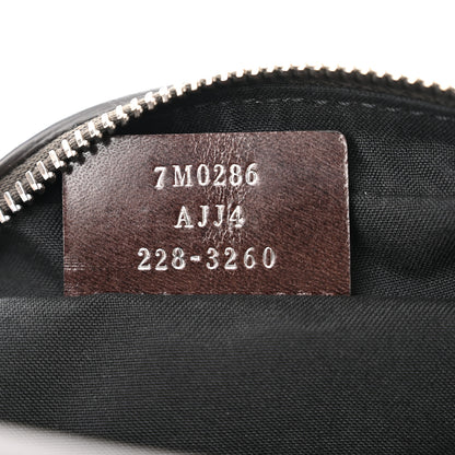 Fendi Shiny Glazed Fabric Vitello Cover FF 1974 Logo Medium Camera Case Tobacco Moro Giallo Ebano 7 of 10