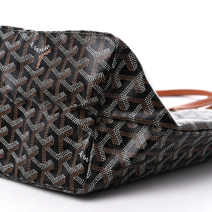 Goyard Goyardine Saint Louis PM Black Gold 9 of 10