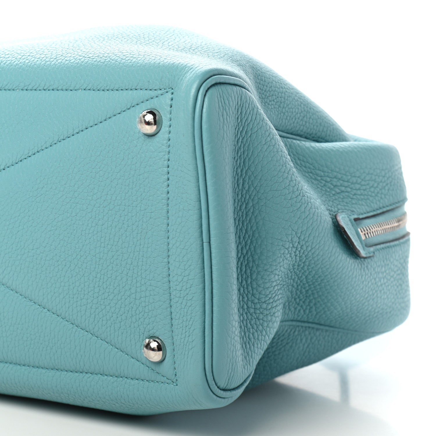 Hermes Taurillon Clemence Victoria II 35 Bleu Saint Cyr 8 of 8