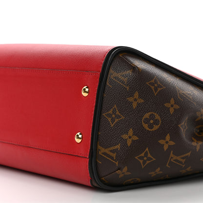 Louis Vuitton Calfskin Monogram Kimono Tote Cherry 8 of 8