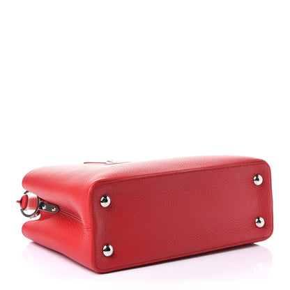 Louis Vuitton Taurillon Capucines PM Rubis 4 of 10