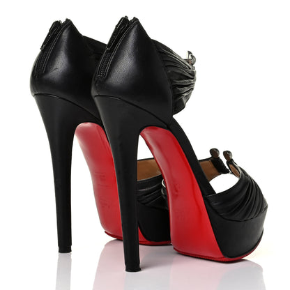 Christian Louboutin Nappa Rena Pumps 35 Black 3 of 7