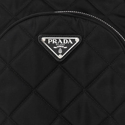 Prada Nylon Tessuto Impuntu Quilted Backpack Black 8 of 10