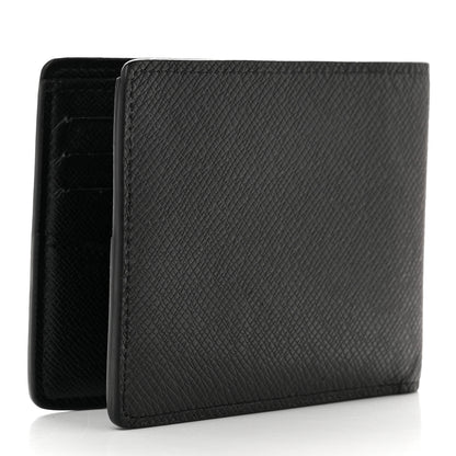 Louis Vuitton Taiga Slender Wallet Black 3 of 6