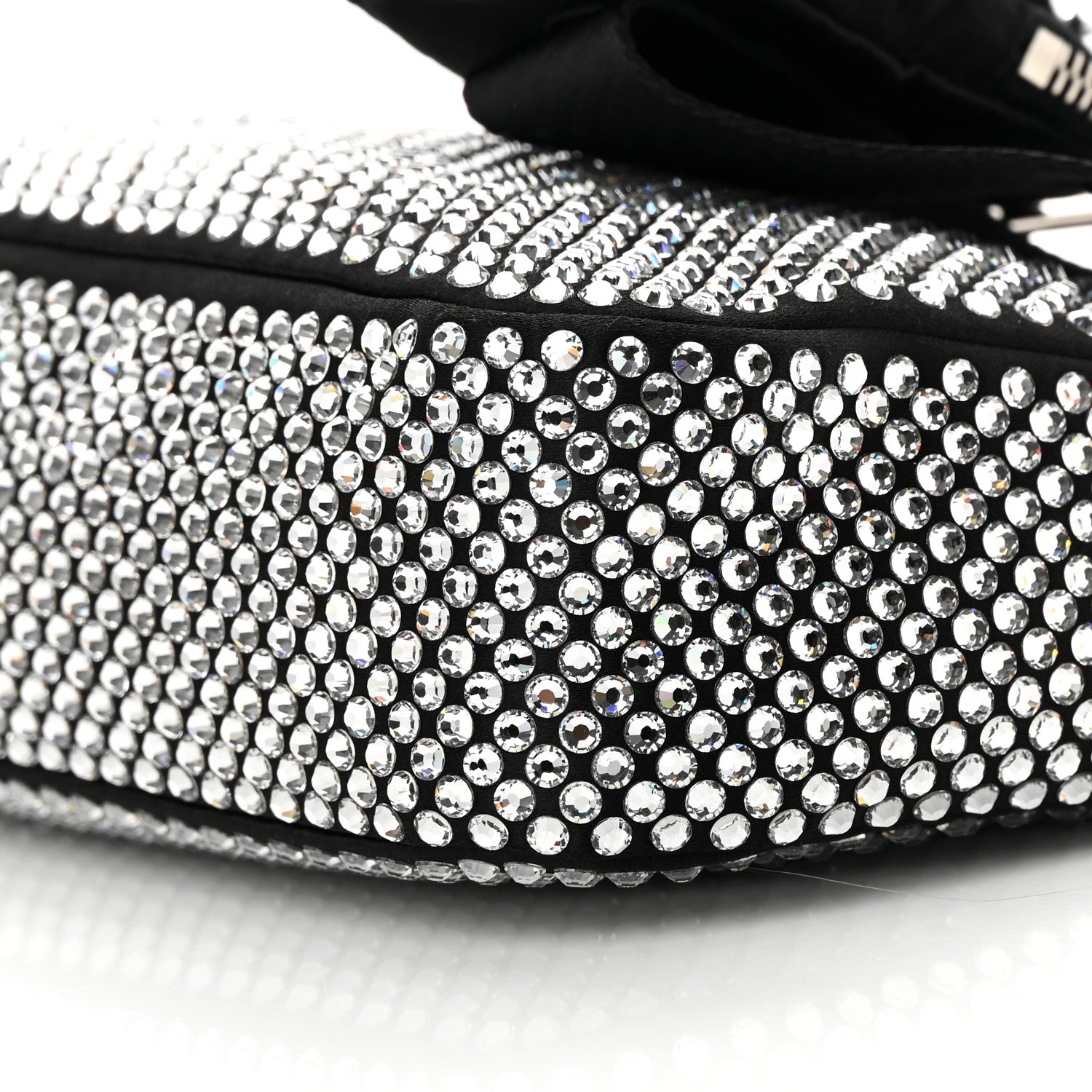 Prada Satin Crystal Re-Edition 2005 Shoulder Bag Cristal 10 of 10
