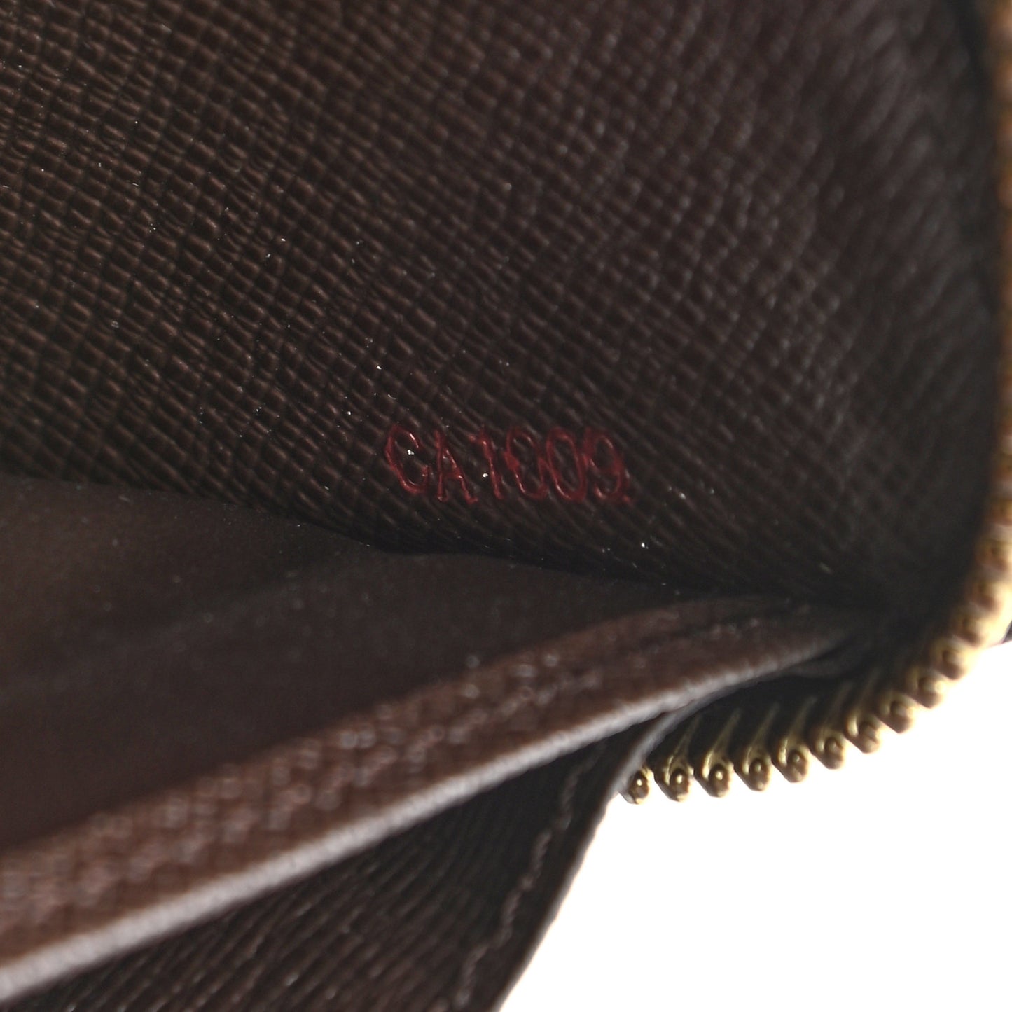 Damier Ebene Zippy Wallet