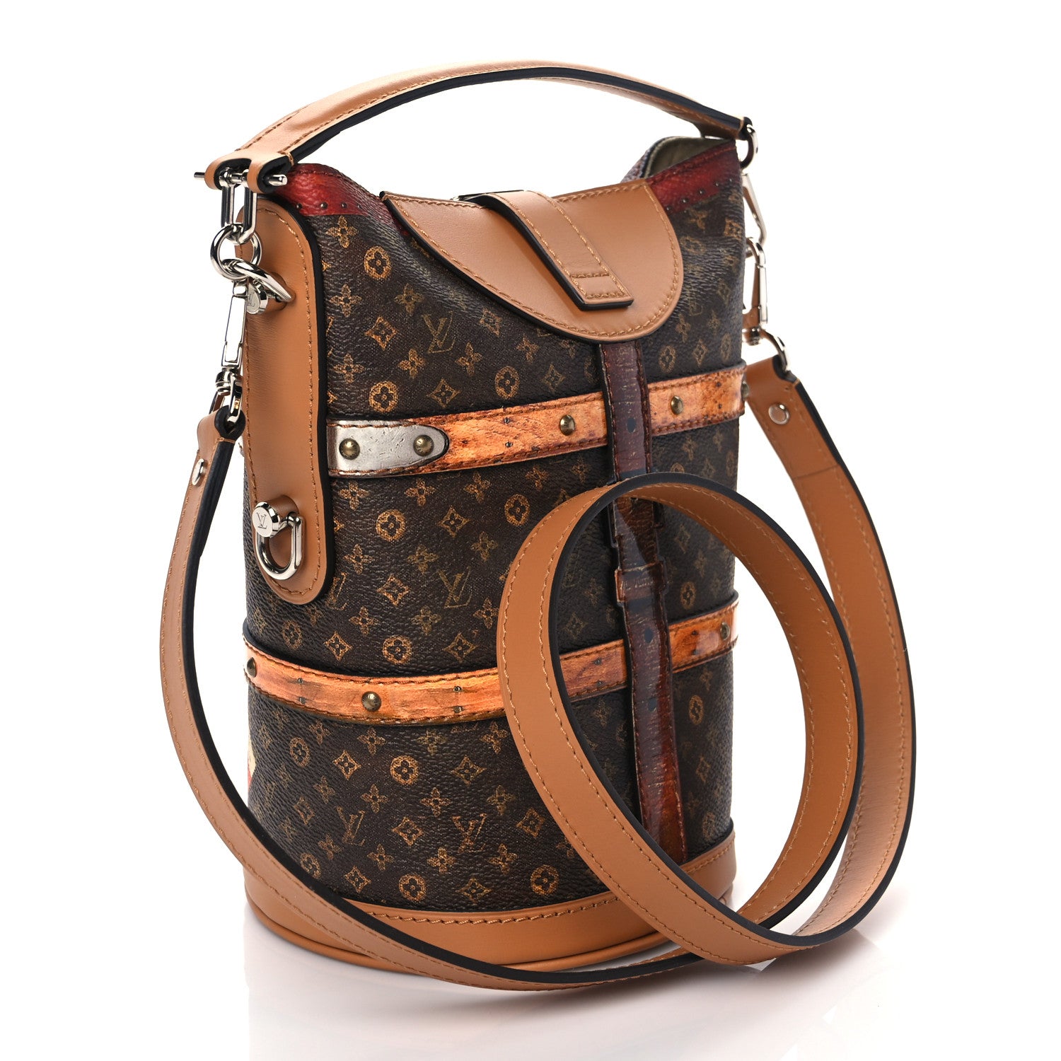Louis Vuitton Transformed Monogram Time Trunk Duffle Bag 3 of 9