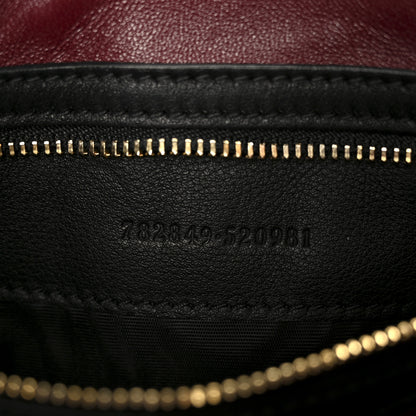 Gucci Patent Calfskin Small Jackie Shoulder Bag Black 7 of 10