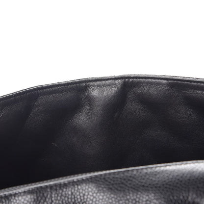 Chanel Caviar Quilted Jumbo Single Flap Black 11 of 12
