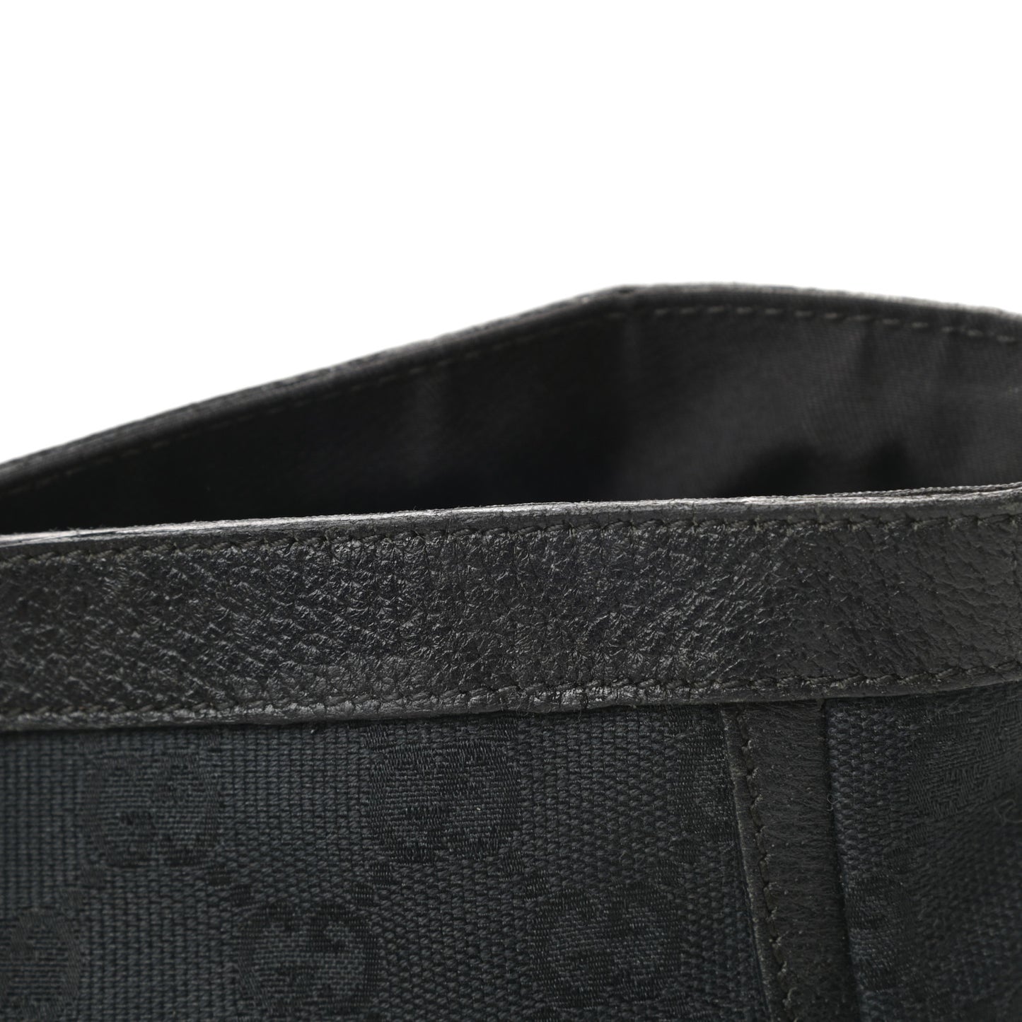 Monogram Large Abbey Tote Black