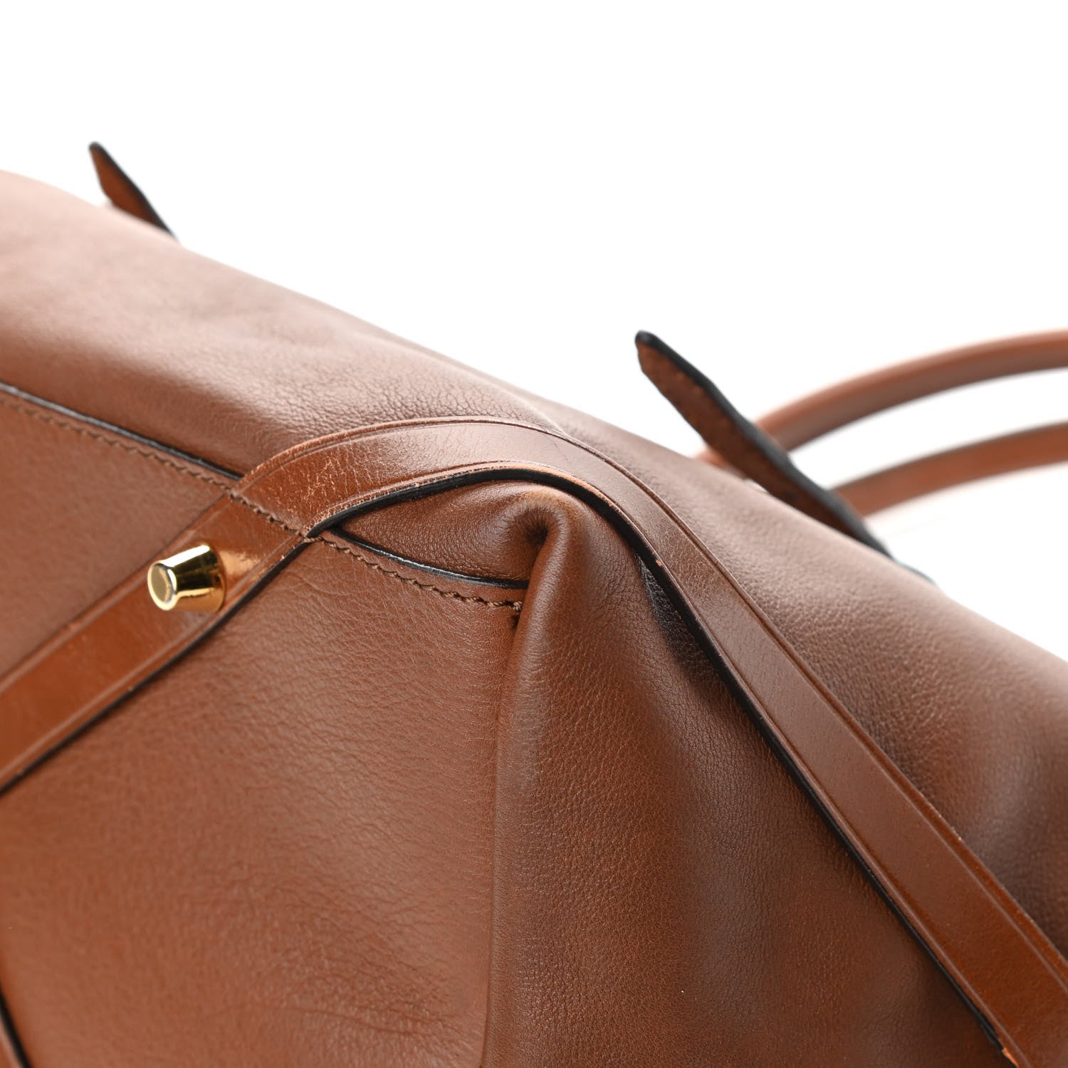 Burberry Calfskin House Check Small Salisbury Tote Brown 10 of 16