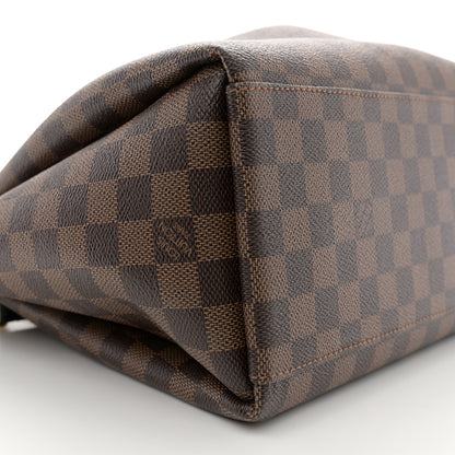 Louis Vuitton Damier Ebene Odeon Tote MM Black 8 of 9