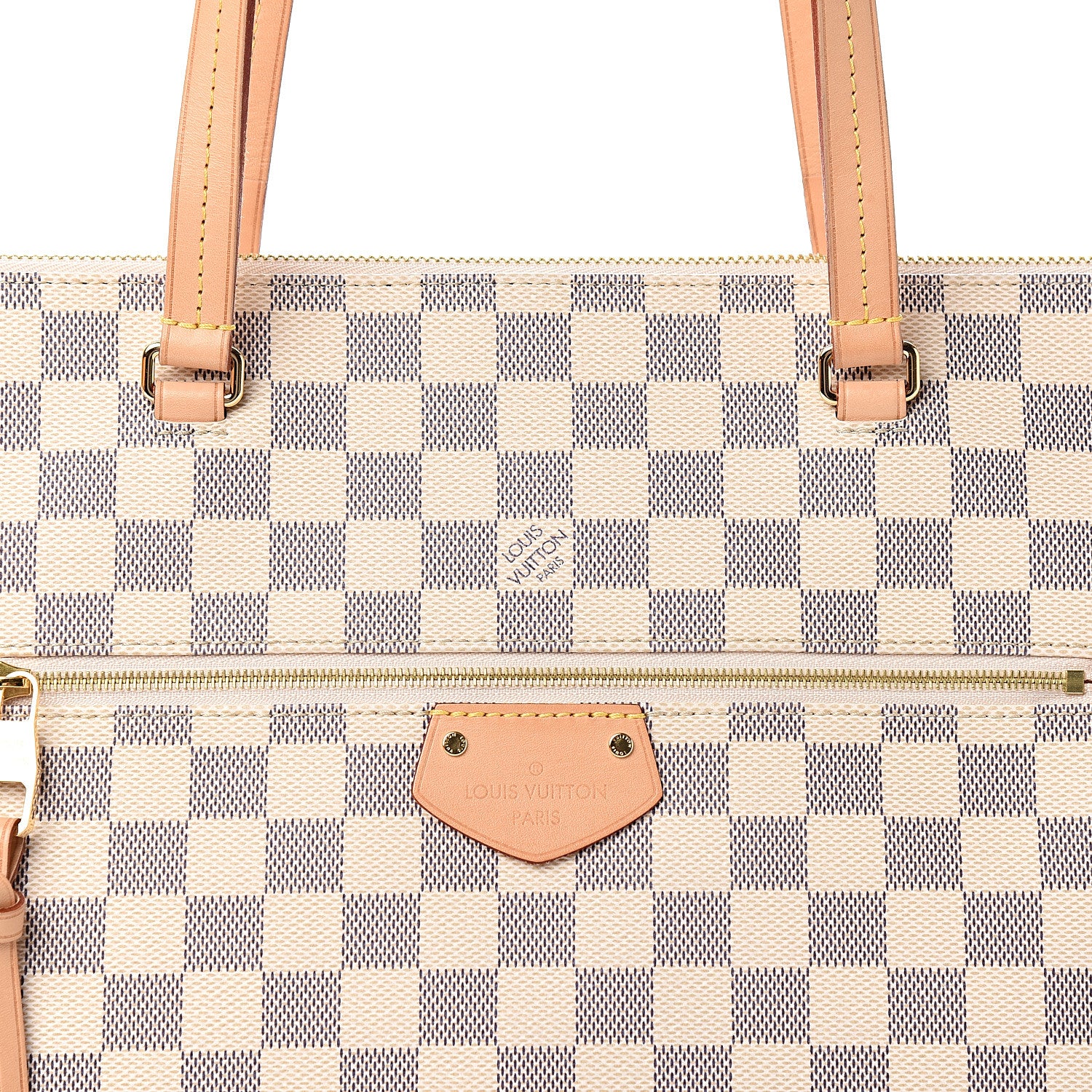 Louis Vuitton Damier Azur Iena MM 9 of 10