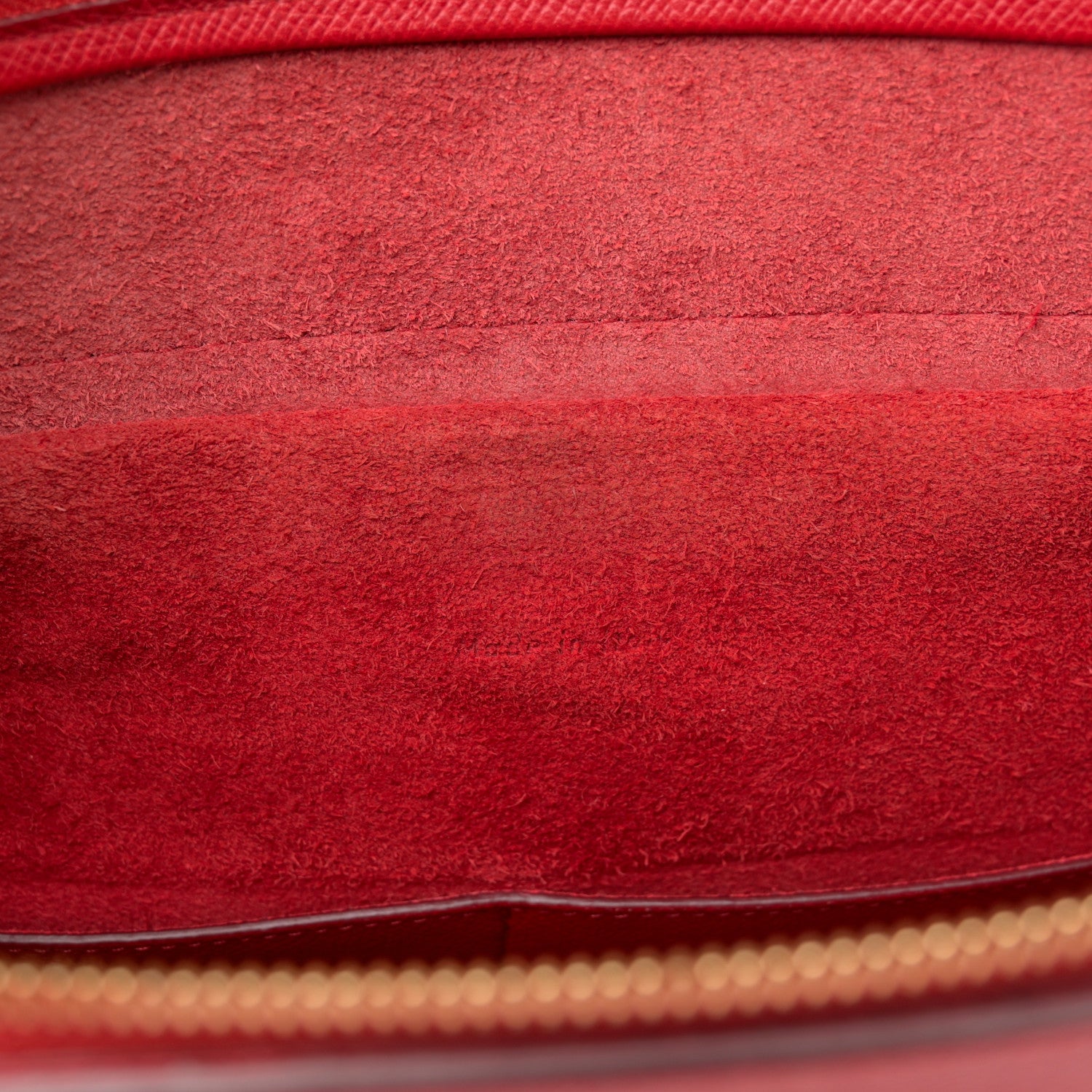 Celine Grained Calfskin Mini Belt Bag Coquelicot 11 of 15