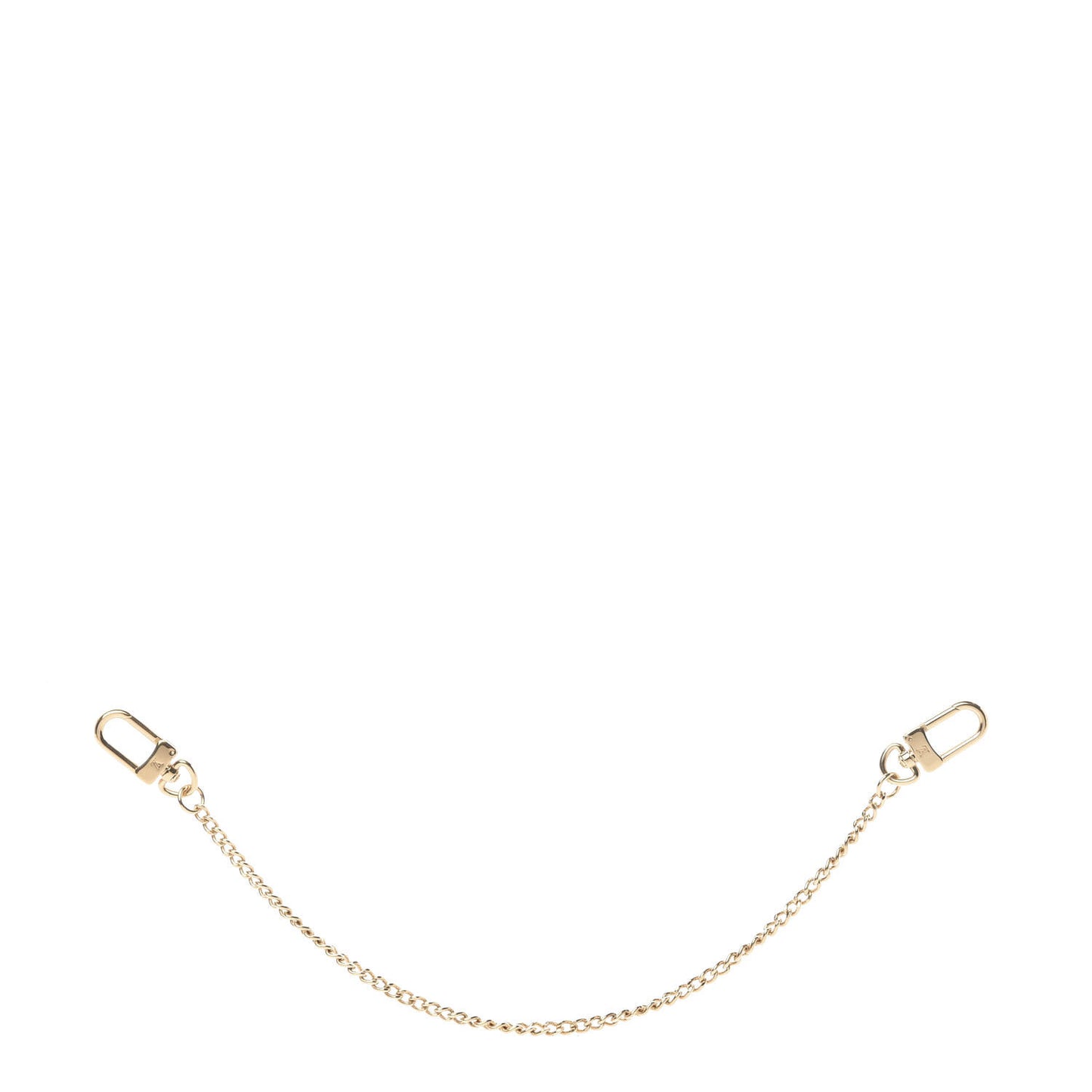 XL Pochette Extender Key Ring Chain Gold