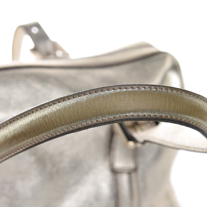 Gucci Metallic Calfskin Small Britt Boston Gold 10 of 17