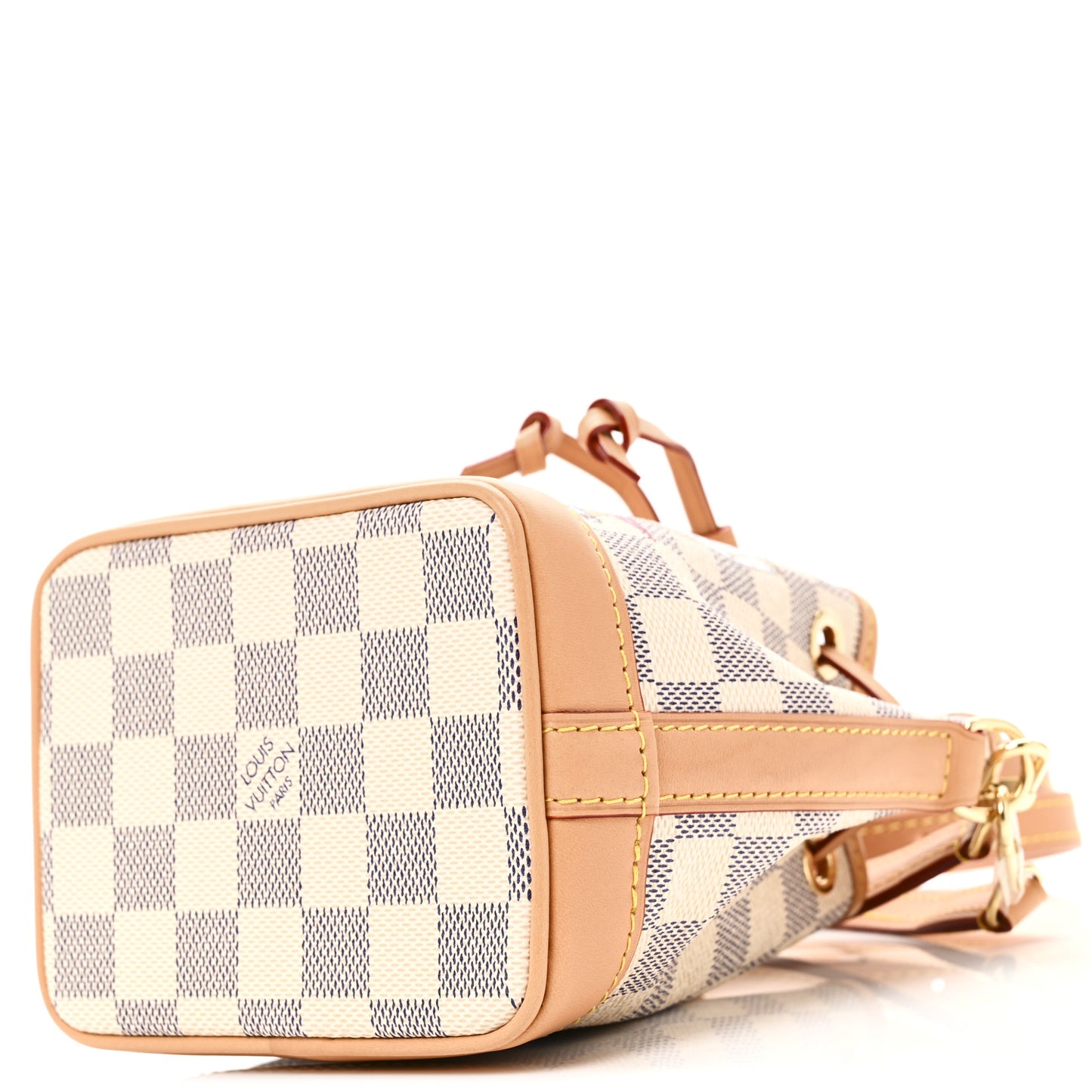 Damier Azur Vivienne Sac Nano Noe Dragon Fruit Pink