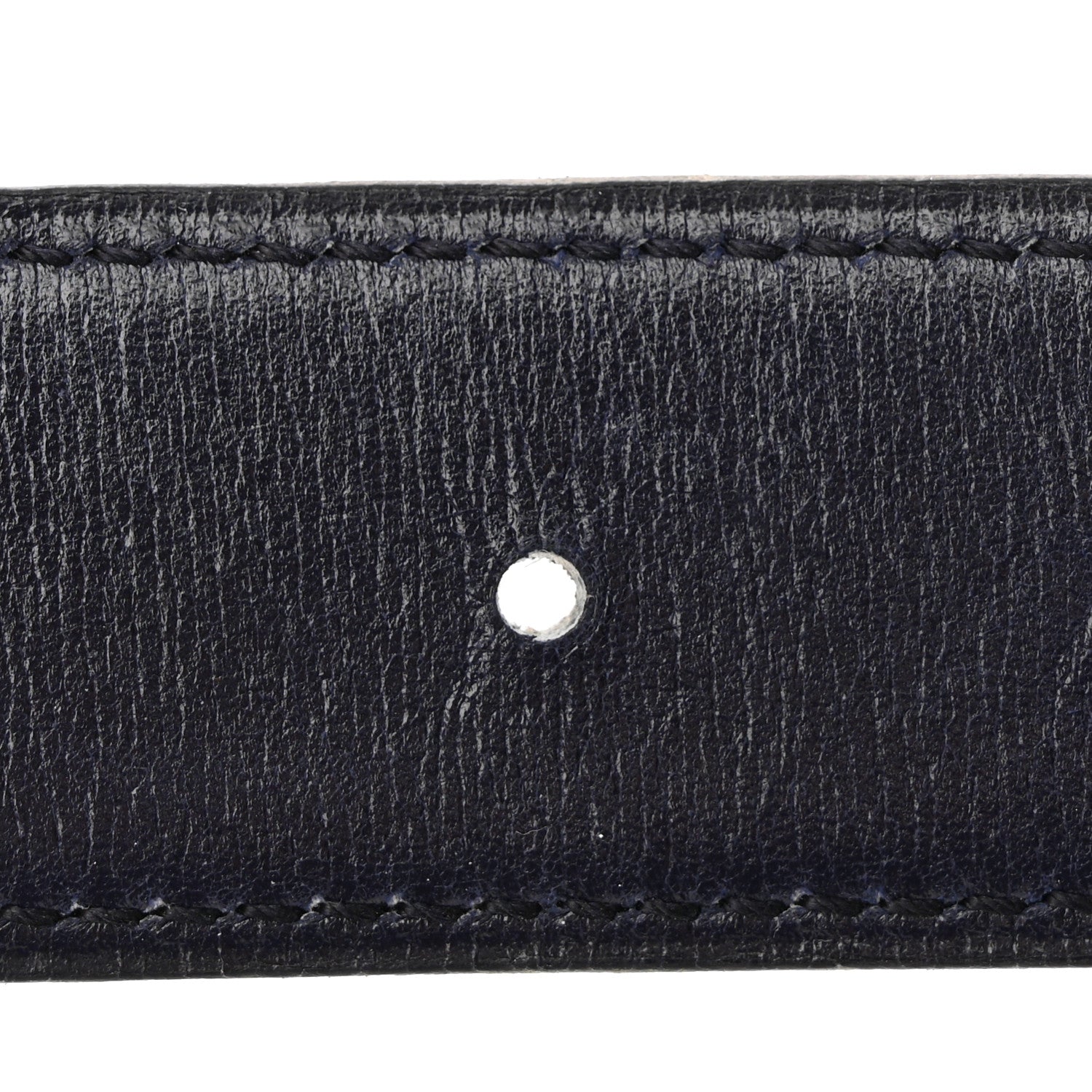Hermes Ardennes Box 32mm H Belt 68 Black Bleu Indigo 5 of 6