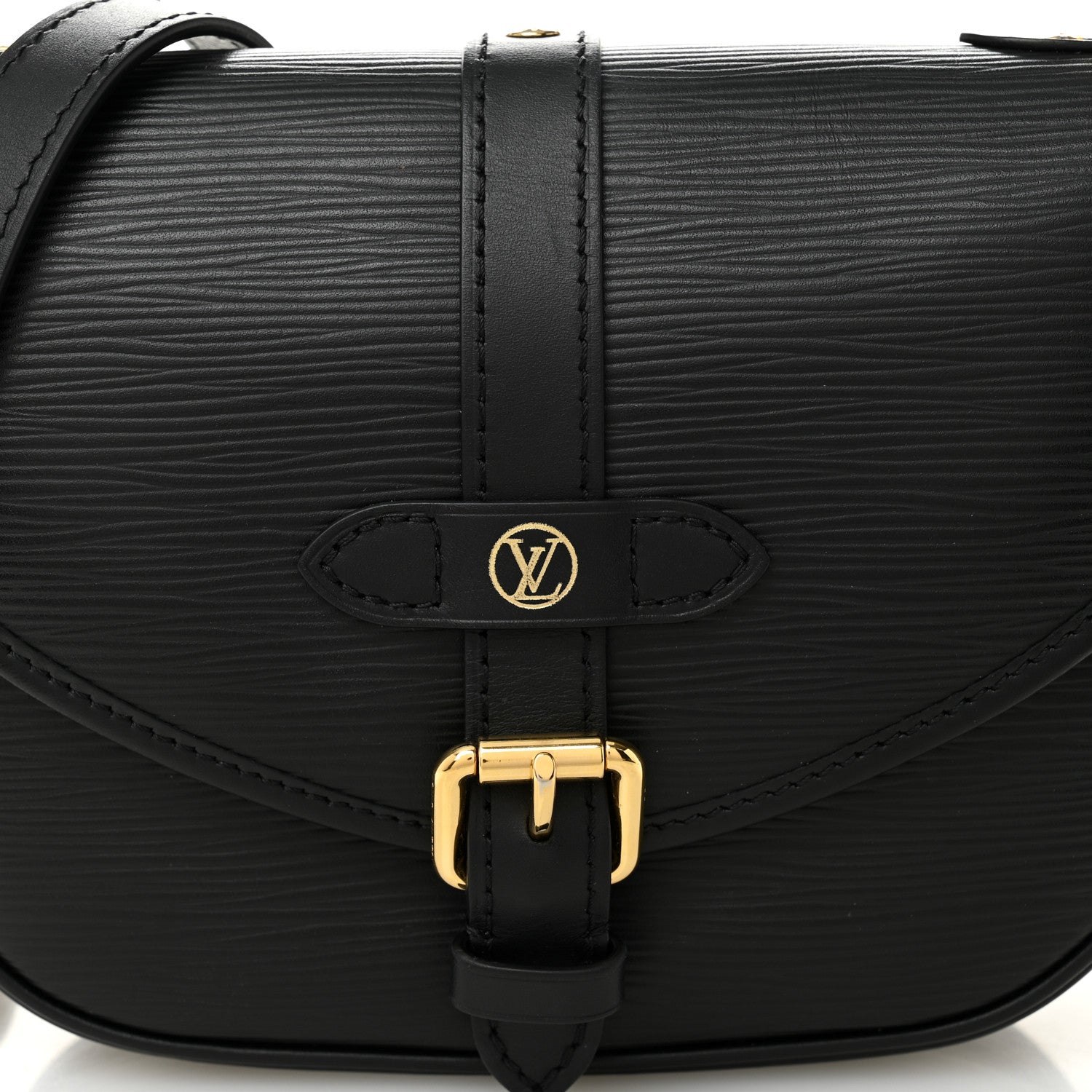 Louis Vuitton Epi Saumur BB Black 7 of 10