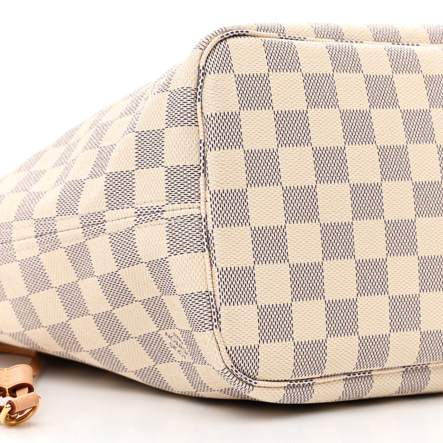 Damier Azur Neo Neverfull MM Rose Ballerine
