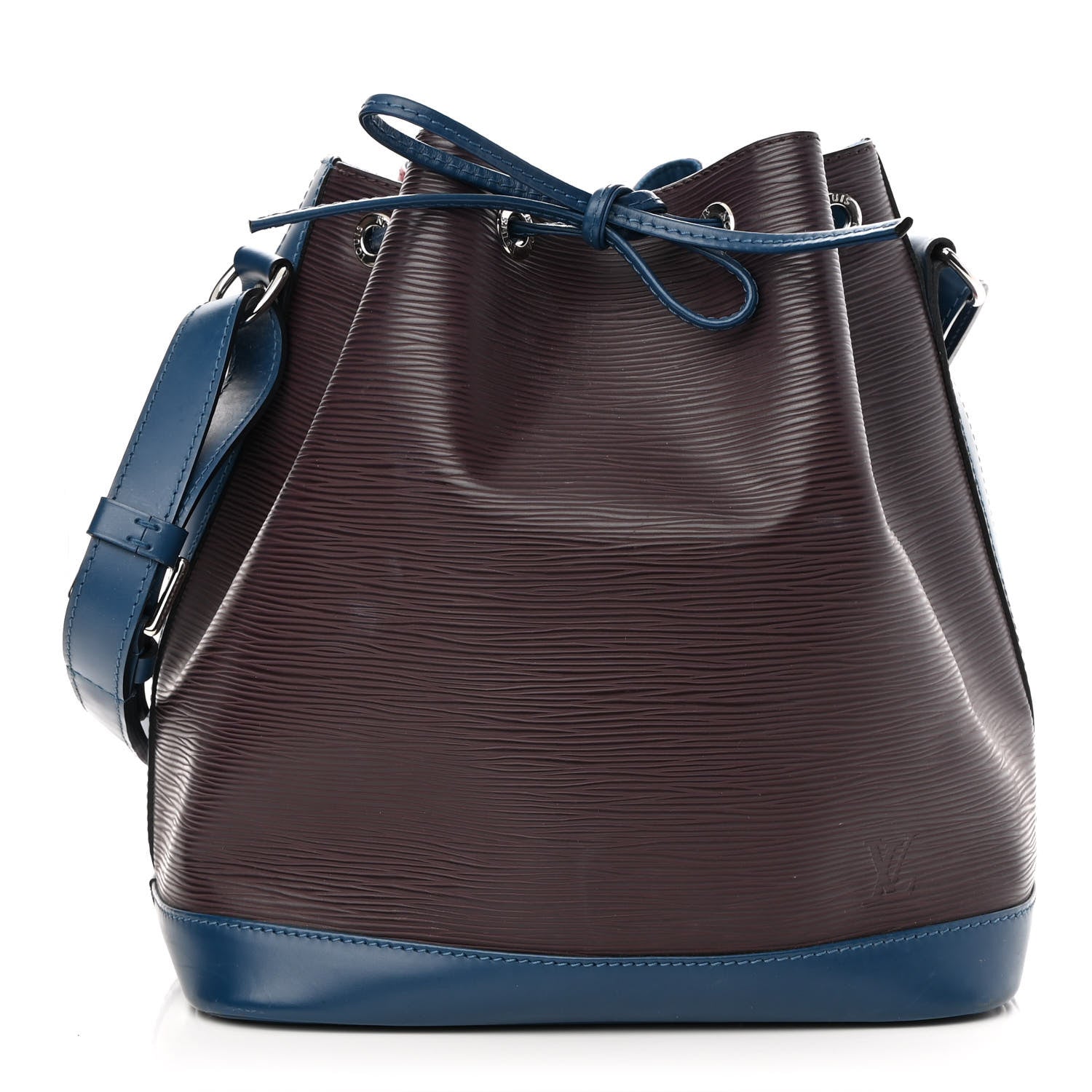 Louis Vuitton Epi Tri-Color Petit Noe NM Quetsche Fuchsia Saphir 1 of 9