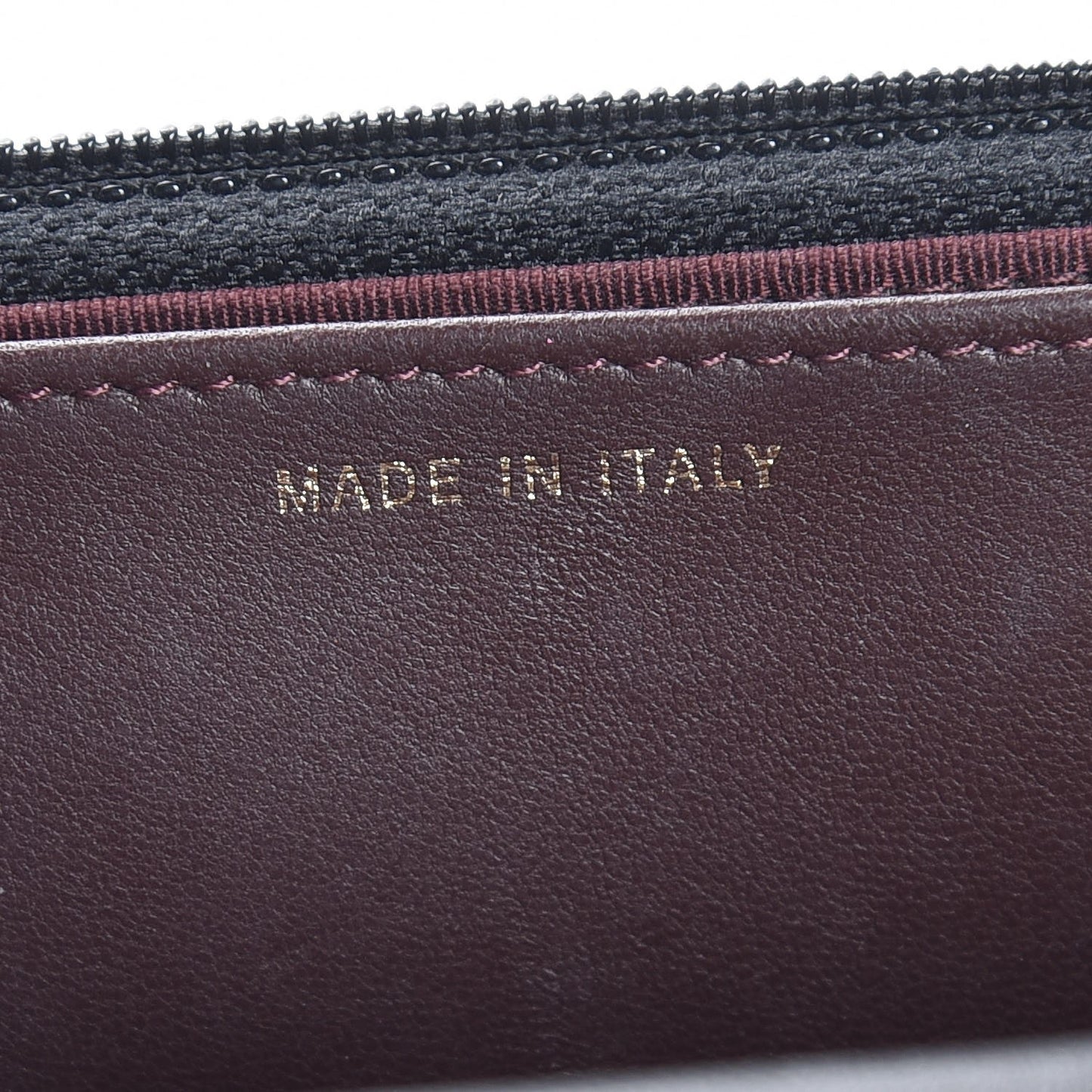 Aged Calfskin Quilted Reissue Wallet On Chain WOC Black