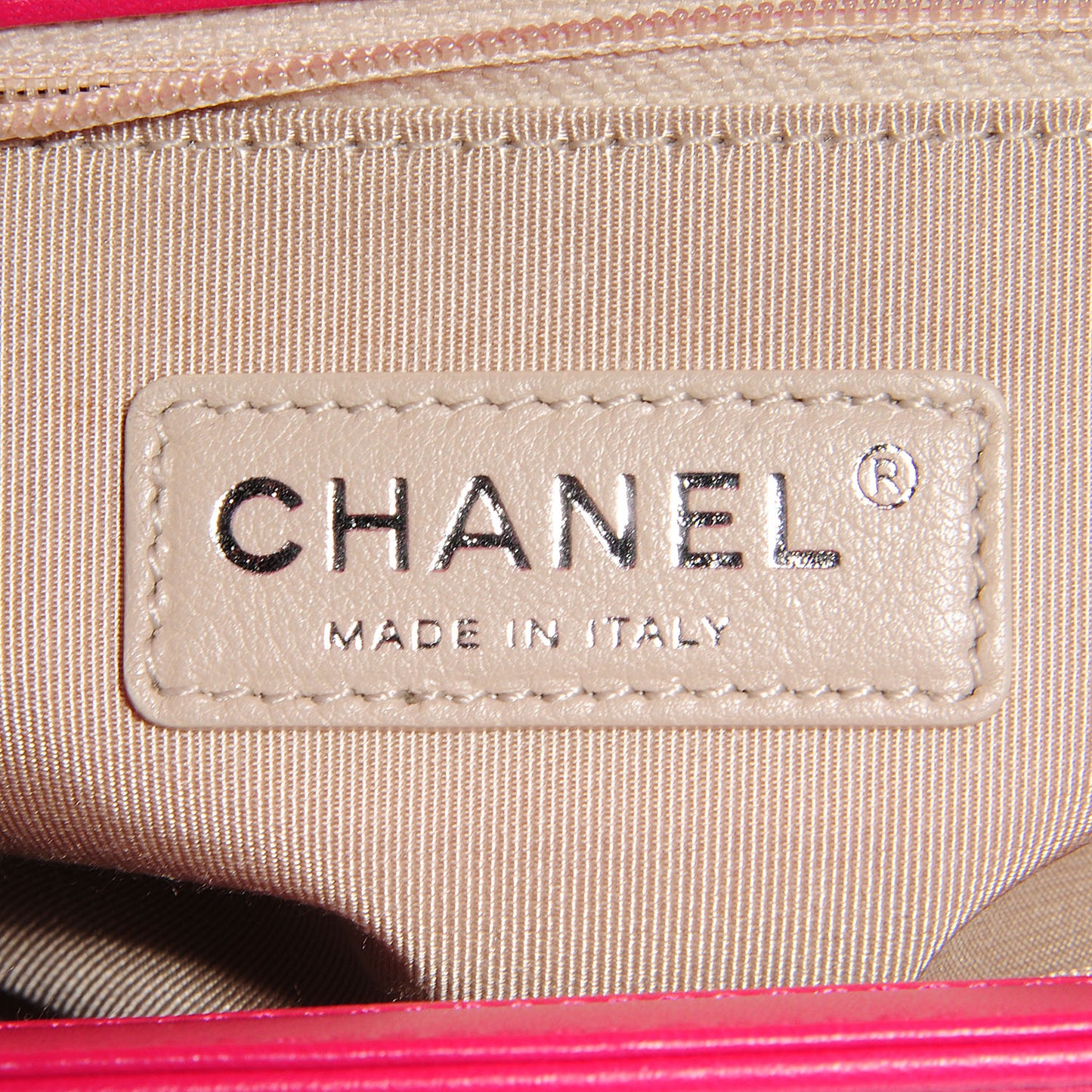 Lambskin Quilted New Medium Boy Flap Fuchsia