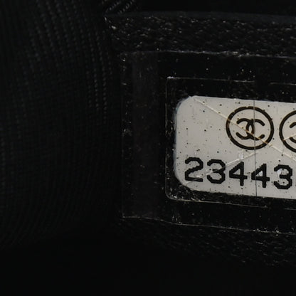 Chanel Lambskin Quilted Medium Boy Flap Black 6 of 8