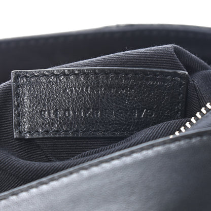 Saint Laurent Lambskin Suede Patchwork Monogram Medium Jamie Black 7 of 9