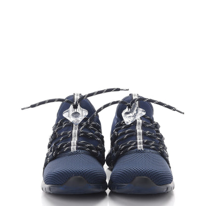 Louis Vuitton Neoprene Mesh Rubber Fastlane Low Sneakers 37 Marine 2 of 9