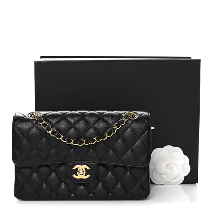 Chanel Caviar Quilted Small Double Flap Black 13 of 13