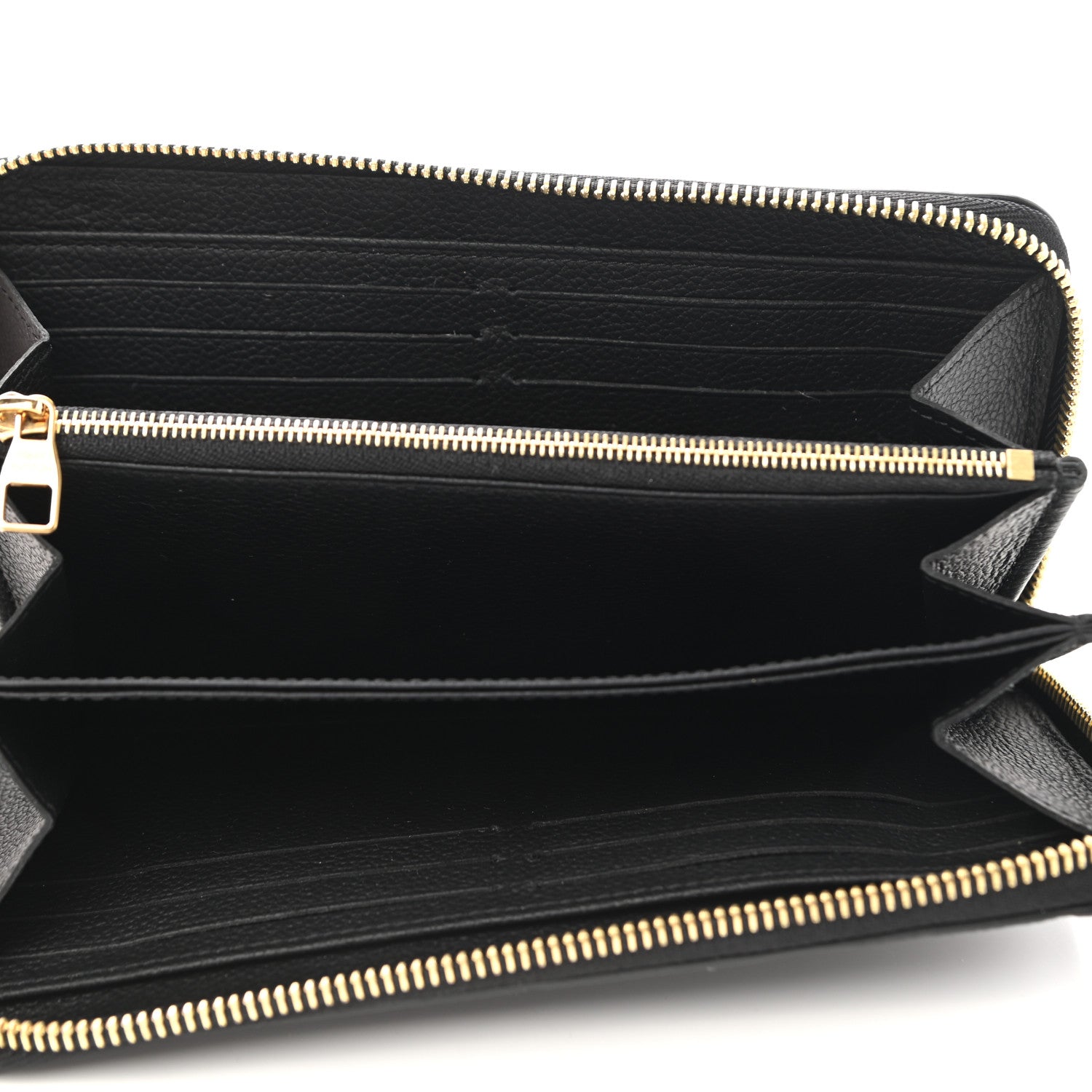 Louis Vuitton Empreinte Zippy Wallet Black 6 of 11