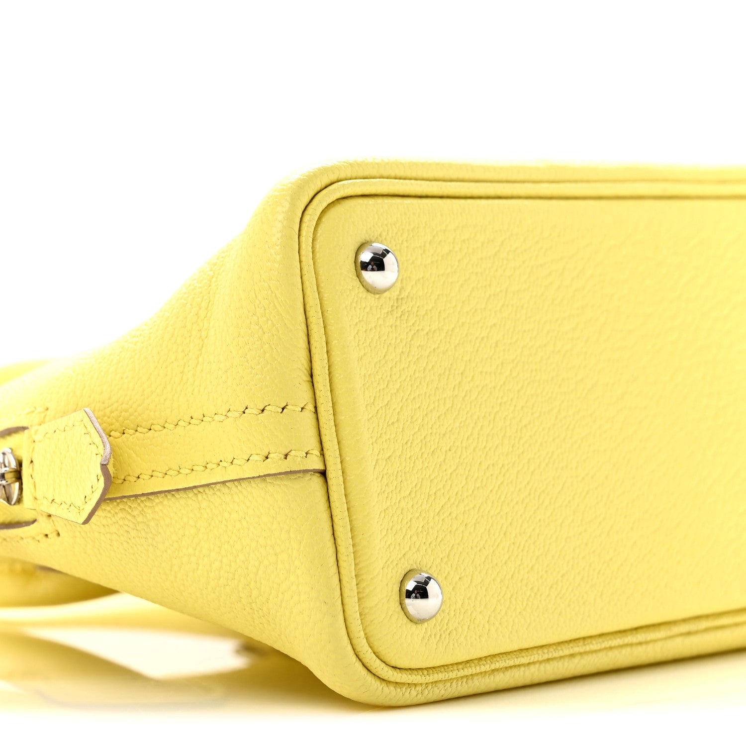 Hermes Chevre Mysore Mini 1923 Bolide Jaune Bourgeon 8 of 11