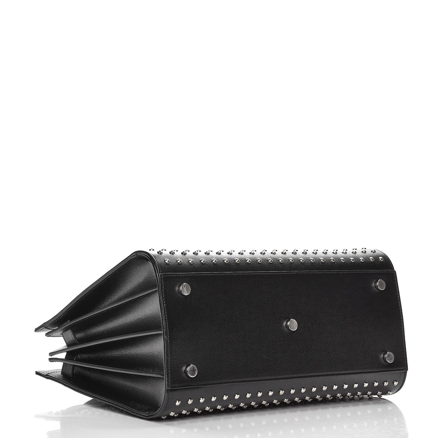Grain De Poudre Studded Small Sac De Jour Black