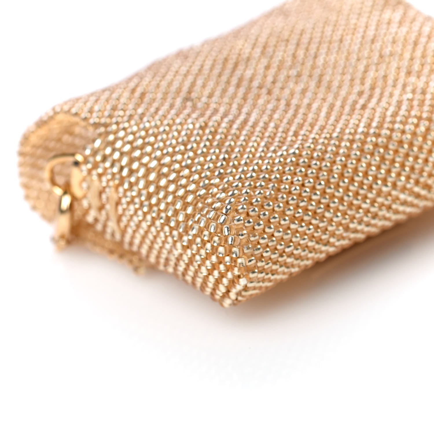 Fendi Glass Vitello King Beaded Mini Pico Baguette Charm Semolino 11 of 13