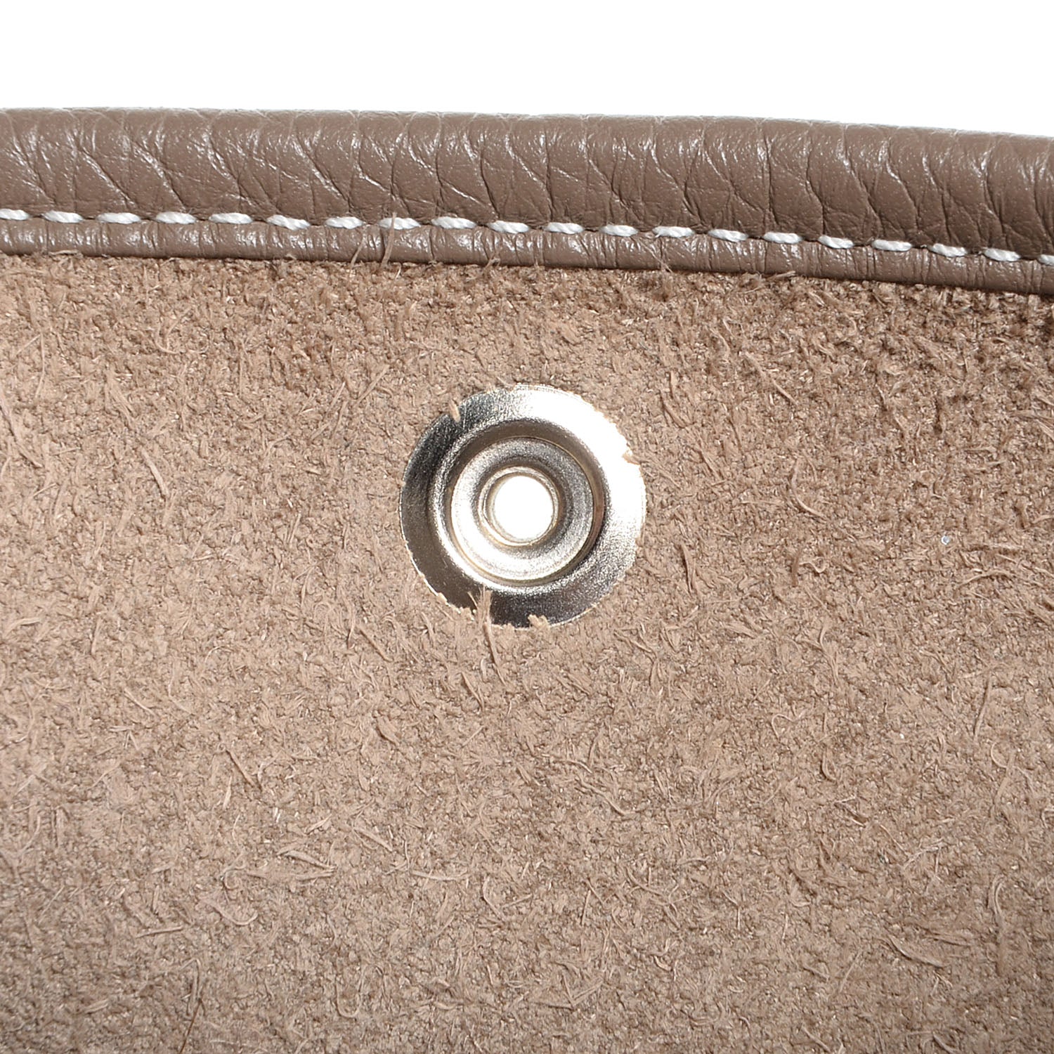 Hermes Taurillon Clemence Evelyne III GM Etoupe 6 of 17