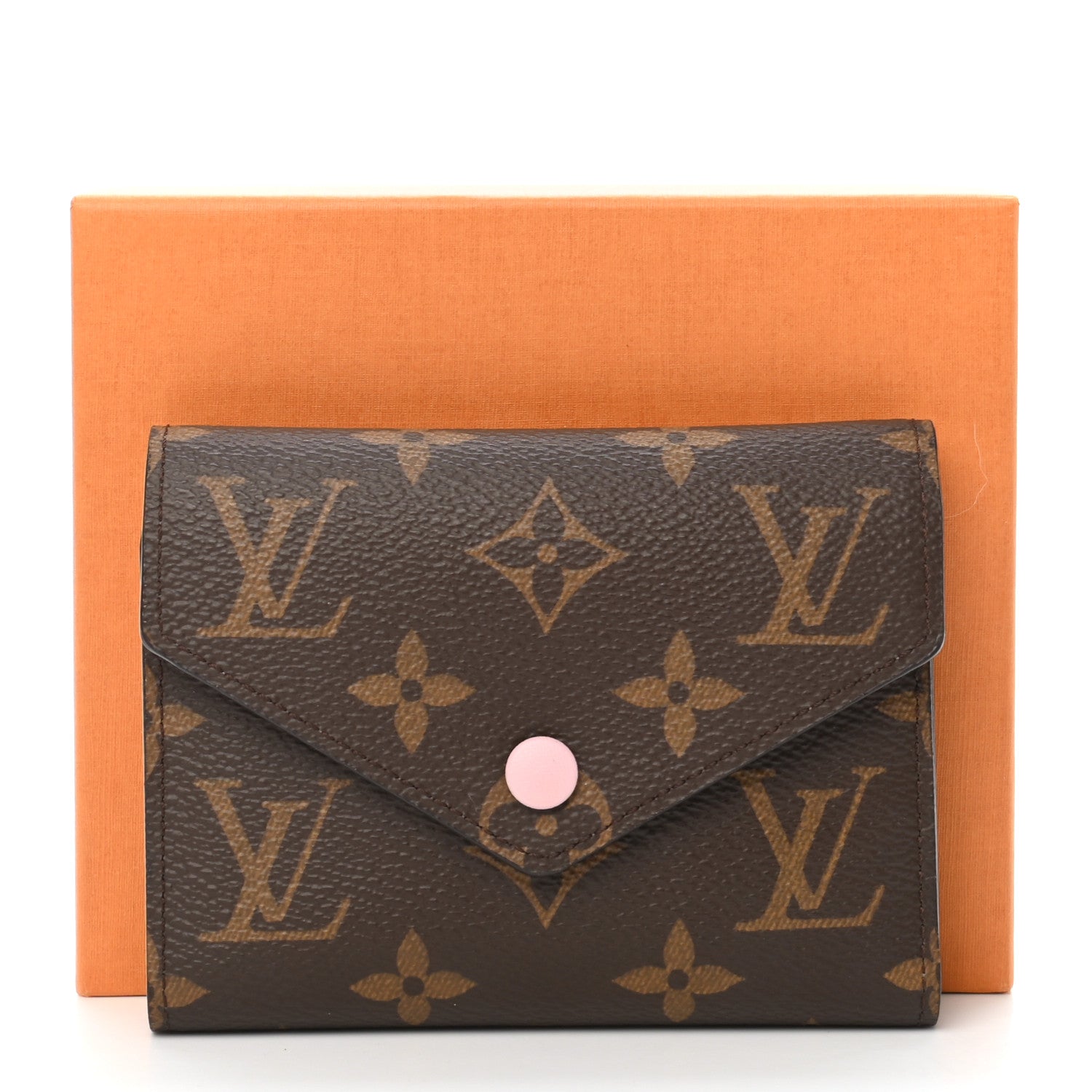 Louis Vuitton Monogram Victorine Wallet Rose Ballerine 8 of 8